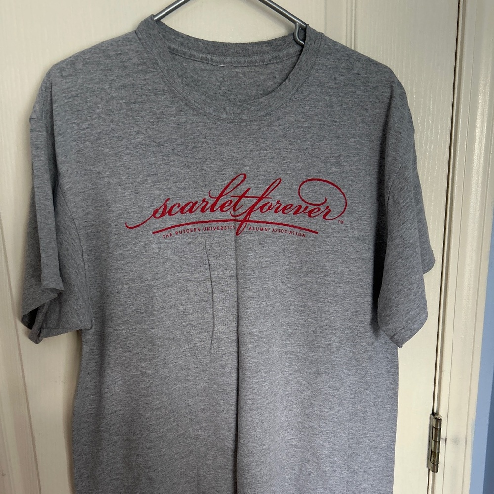Scarlet Forever Rutgers Alumni Shirt Size L Circa 2016